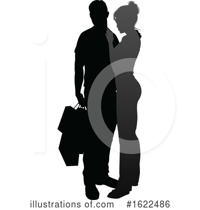 Royalty-Free (RF) Couple Clipart Illustration by AtStockIllustration - Stock Sample #1622486