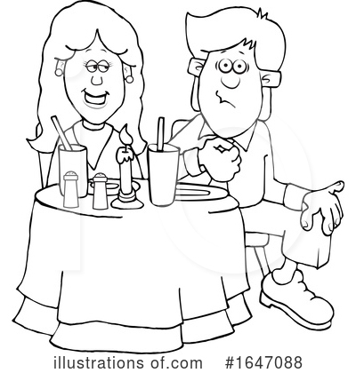 Royalty-Free (RF) Couple Clipart Illustration by djart - Stock Sample #1647088