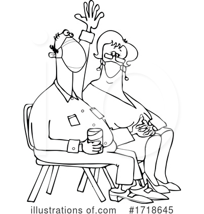 Royalty-Free (RF) Couple Clipart Illustration by djart - Stock Sample #1718645
