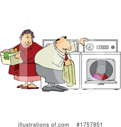 Laundry Clipart #1757851 by djart