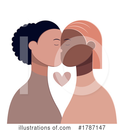 Royalty-Free (RF) Couple Clipart Illustration by beboy - Stock Sample #1787147