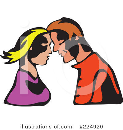 Royalty-Free (RF) Couple Clipart Illustration by Prawny - Stock Sample #224920