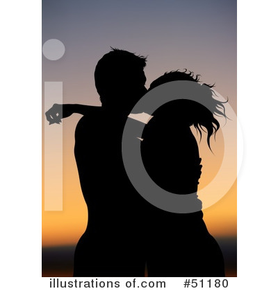 Royalty-Free (RF) Couple Clipart Illustration by dero - Stock Sample #51180