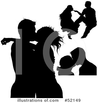 Royalty-Free (RF) Couple Clipart Illustration by dero - Stock Sample #52149