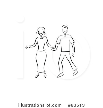 Royalty-Free (RF) Couple Clipart Illustration by Prawny - Stock Sample #83513