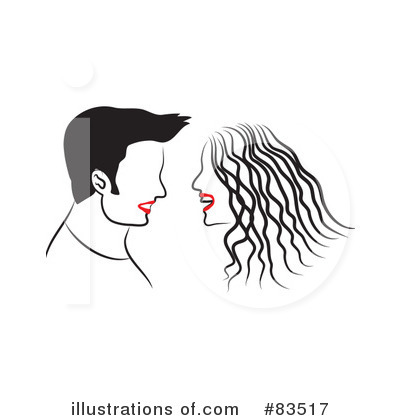 Royalty-Free (RF) Couple Clipart Illustration by Prawny - Stock Sample #83517