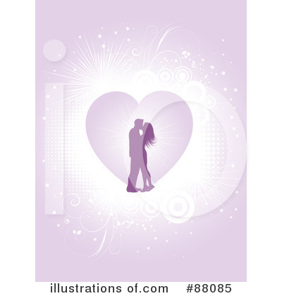 Royalty-Free (RF) Couple Clipart Illustration by KJ Pargeter - Stock Sample #88085