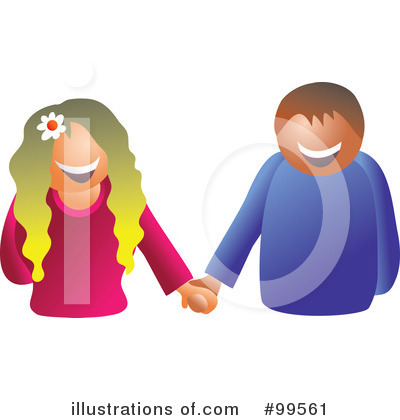 Royalty-Free (RF) Couple Clipart Illustration by Prawny - Stock Sample #99561