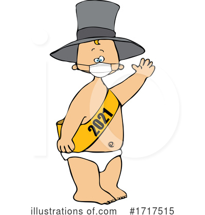 New Year Baby Clipart #1717515 by djart