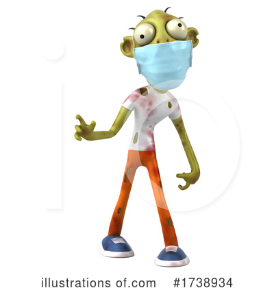 Zombie Clipart #1738934 by Julos
