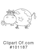 Cow Clipart #101187 by Hit Toon