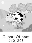 Cow Clipart #101208 by Hit Toon