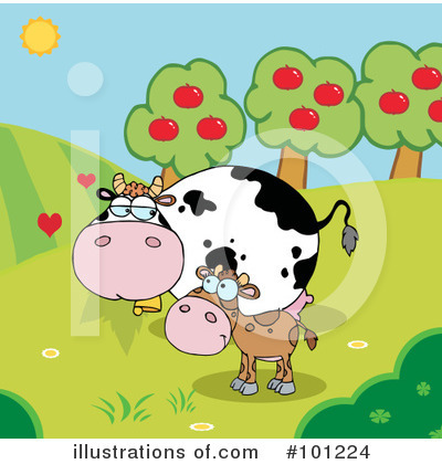 Cow Clipart #101224 by Hit Toon