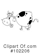 Cow Clipart #102206 by Hit Toon