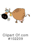 Cow Clipart #102209 by Hit Toon