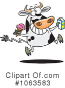 Cow Clipart #1063583 by toonaday