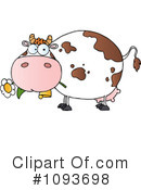 Cow Clipart #1093698 by Hit Toon
