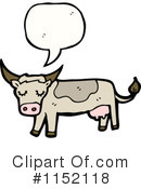 Cow Clipart #1152118 by lineartestpilot