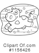 Cow Clipart #1156426 by Cory Thoman