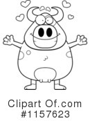 Cow Clipart #1157623 by Cory Thoman