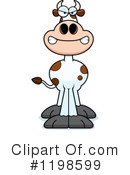 Cow Clipart #1198599 by Cory Thoman