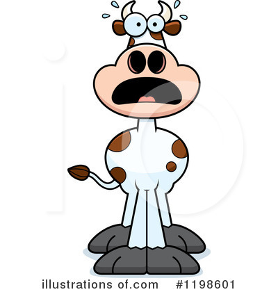 Royalty-Free (RF) Cow Clipart Illustration by Cory Thoman - Stock Sample #1198601