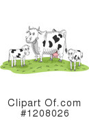 Cow Clipart #1208026 by BNP Design Studio
