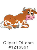 Cow Clipart #1216391 by visekart