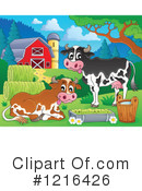 Cow Clipart #1216426 by visekart