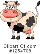 Cow Clipart #1254708 by Vector Tradition SM