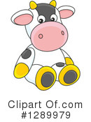 Cow Clipart #1289979 by Alex Bannykh