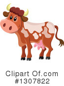 Cow Clipart #1307822 by visekart