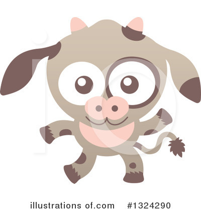 Cow Clipart #1324290 by Zooco