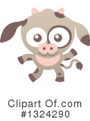 Cow Clipart #1324290 by Zooco