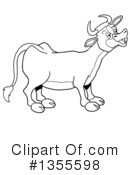 Cow Clipart #1355598 by LaffToon