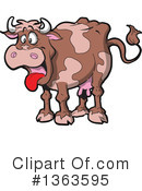 Cow Clipart #1363595 by Clip Art Mascots