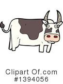 Cow Clipart #1394056 by lineartestpilot