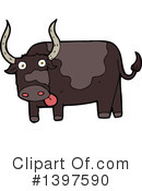 Cow Clipart #1397590 by lineartestpilot