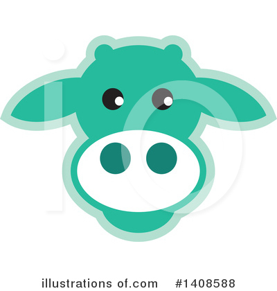 Cow Clipart #1408588 by Lal Perera