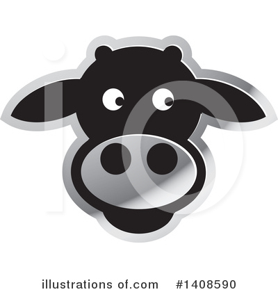 Cow Clipart #1408590 by Lal Perera