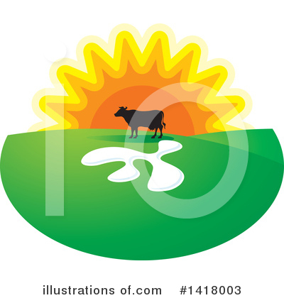 Sunset Clipart #1418003 by Lal Perera