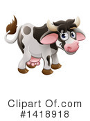 Cow Clipart #1418918 by AtStockIllustration