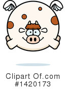 Cow Clipart #1420173 by Cory Thoman