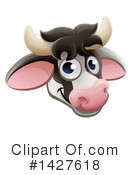 Cow Clipart #1427618 by AtStockIllustration