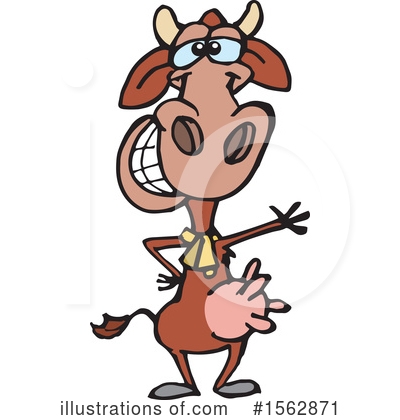 Cows Clipart #1562871 by Dennis Holmes Designs