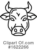 Cow Clipart #1622266 by Vector Tradition SM