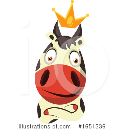 Royalty-Free (RF) Cow Clipart Illustration by Morphart Creations - Stock Sample #1651336