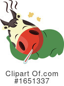 Cow Clipart #1651337 by Morphart Creations
