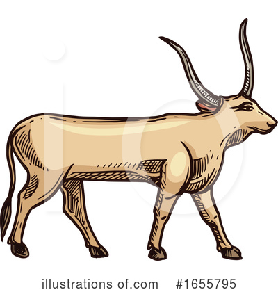 Royalty-Free (RF) Cow Clipart Illustration by Vector Tradition SM - Stock Sample #1655795