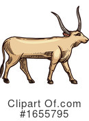 Cow Clipart #1655795 by Vector Tradition SM
